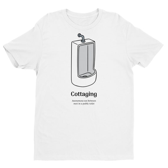 Cottaging Dictionary T Shirt Urinal In Toilet Public Etsy