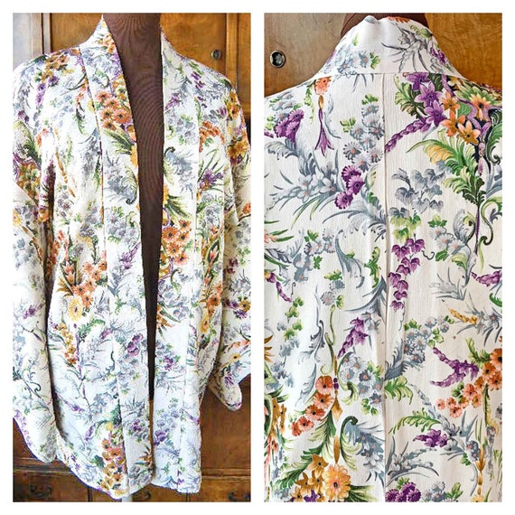 japanese silk kimono dressing gown