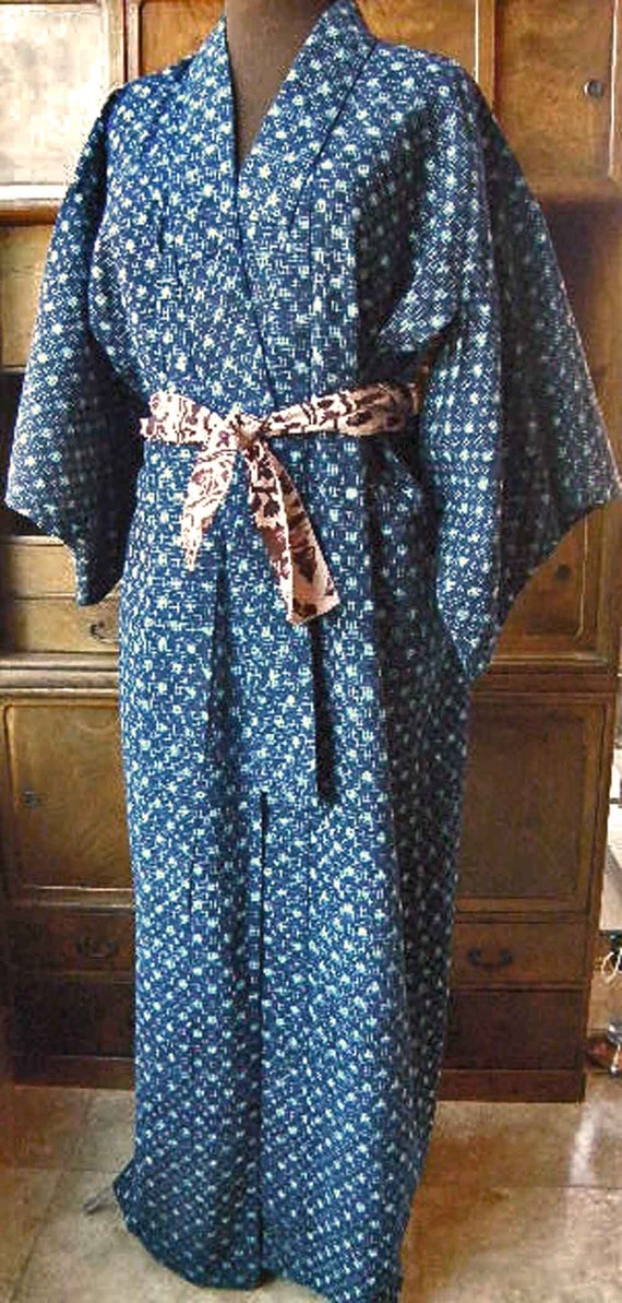Kimono Robe – Vintage Japanese Kimono – Boho Kimon