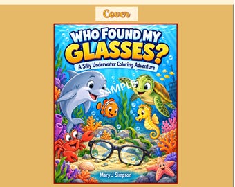 A silly sea creatures adventure with found glasses