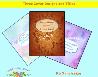 Prayer Journal, Digital printables, Womens Journal, prayer printables, 6 by 9 size Journal, Christian Journal, color journal