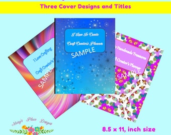 Crafts Planner , Digital Planner, Product  Planner, Crafters Printables, Inventory pages, Letter Size, Craft Ideas Planner, Important forms