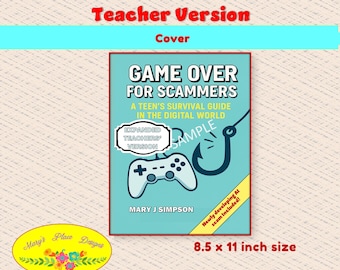 Scam-Proof Teens Online Sicherheit & Scam Awareness Guide | Digital Download oder Druck | Teen Cyber Sicherheit, Digitale Sicherheit | Lehrer Version