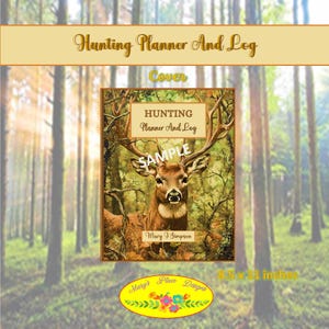 Hunting Planner and Log| Hunting Checklist| Lots of Hunting Information | Journal | Record Current Information | Keep Notes for Future Trips
