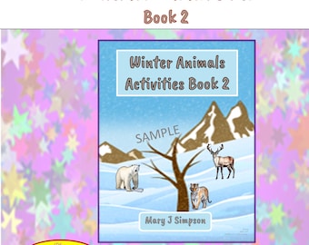 Winter Animals Activities Book 2 | Age 9 thru Adult Kids at Heart | Word Search, Mazes, Descriptions, Quizzes, Puzzles, Coloring