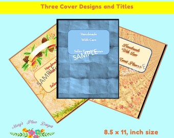 Crafters Events, Digital Planners, Three colors, Crafters Printables, Sellers Planner, Letter Size, Important forms, Important trackers