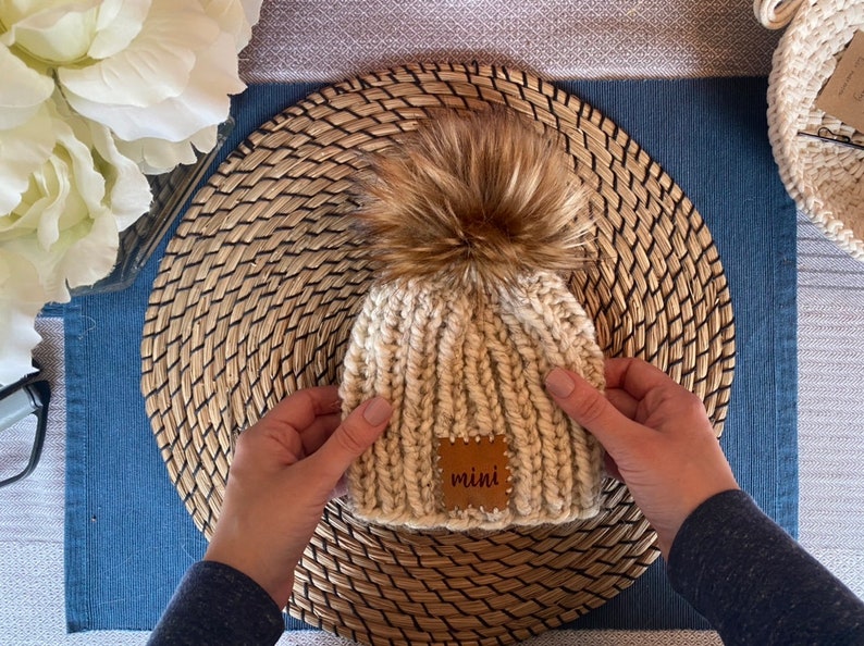 DIY KIT Mama /& Mini Beanie Set