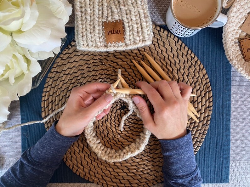 DIY KIT Mama /& Mini Beanie Set