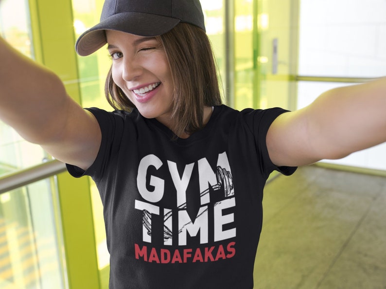 funny gym t shirts women's