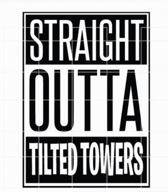 Fortnite Straigh Outta Tilted Towers Svg. Png. Dxf. | Etsy