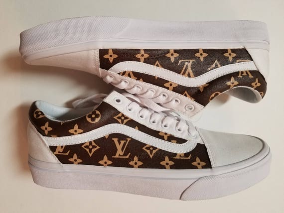yellow louis vuitton vans