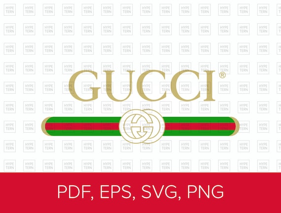 gucci washed inspired logo vector art pdf eps svg png etsy