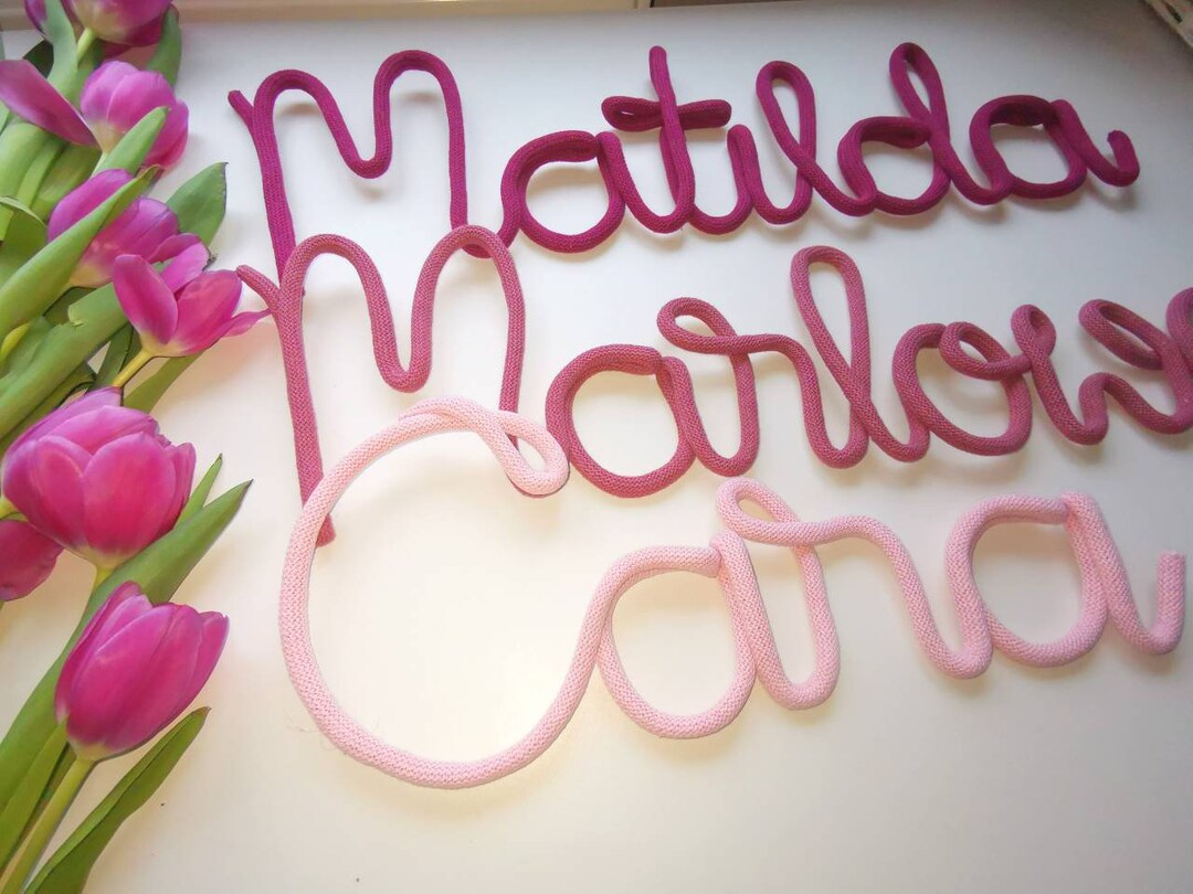 Personalised Knitted Wire Name Wire Rope Name Wire Signs Etsy personalised-knitted-wire-name-wire-rope-name-wire-signs-etsy
