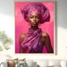 African American Woman Art Printable Instant Digital Download Colorful ...