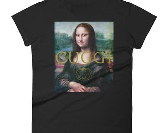 gucci mona lisa shirt