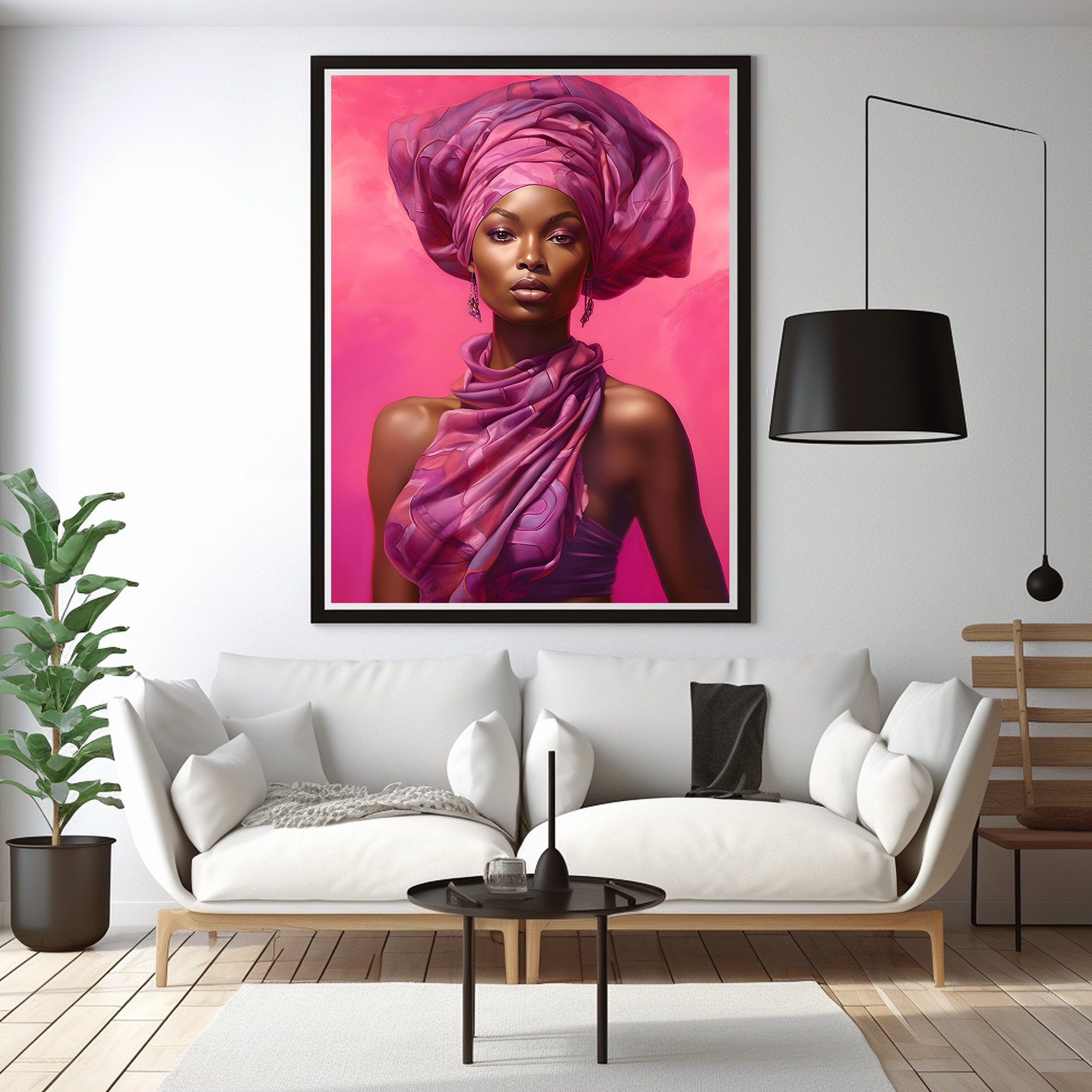 African American Woman Art Printable Instant Digital Download - Etsy