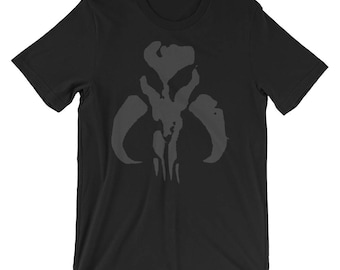 Bounty Hunter Mythosaur Skull T-Shirt: Sci-Fi Galaxy Gift