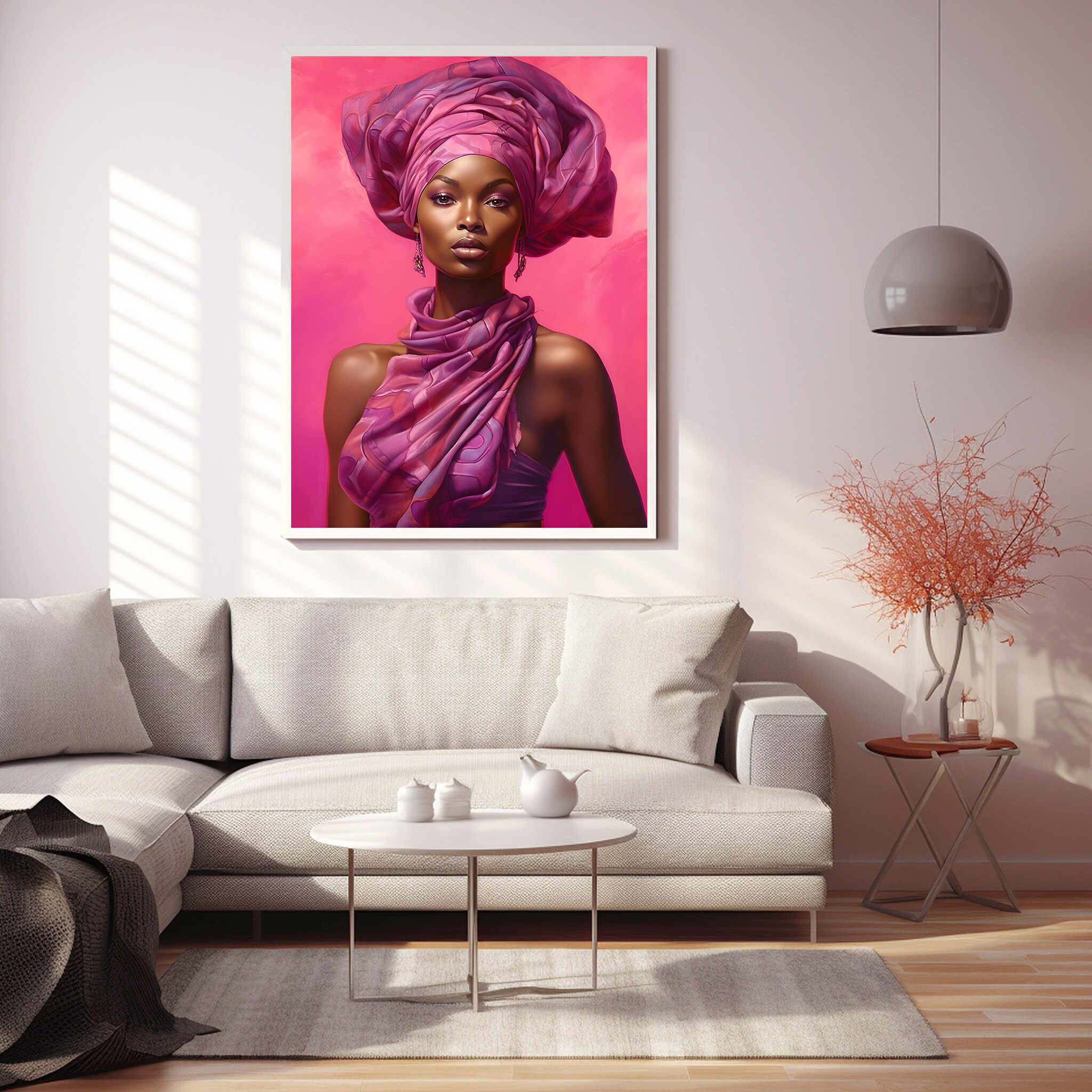 African American Woman Art Printable Instant Digital Download - Etsy