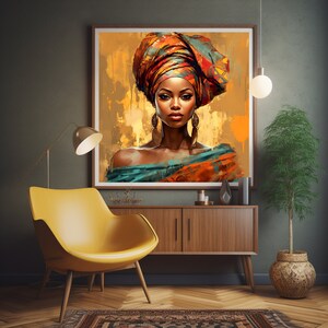 African Home Decor Digital Download Print Africa Woman Wall - Etsy