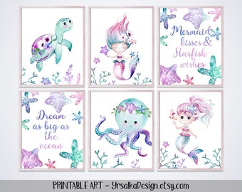 mermaid nursery ideas