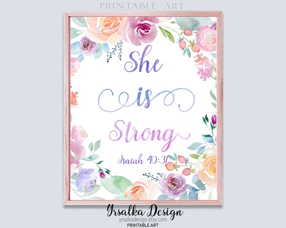Baby Girl Sign Girls Room Decor Above The Crib Sign Nursery Decor Children/'s Decor She Is Fearless Above The Crib Proverbs 31 25