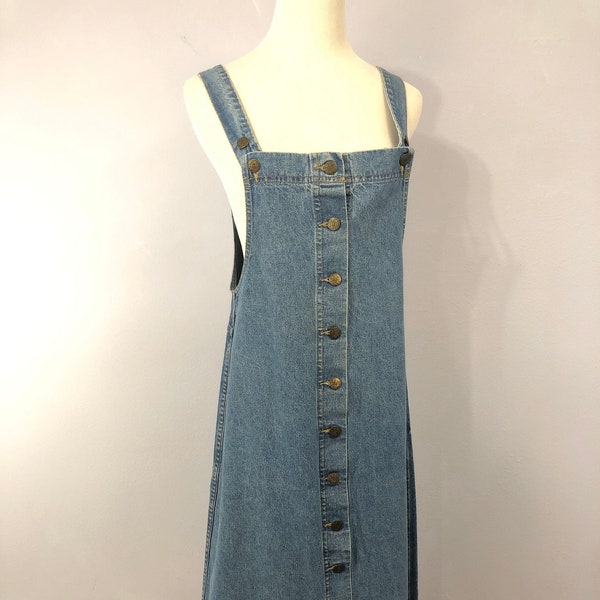 80s Denim Dress - Etsy