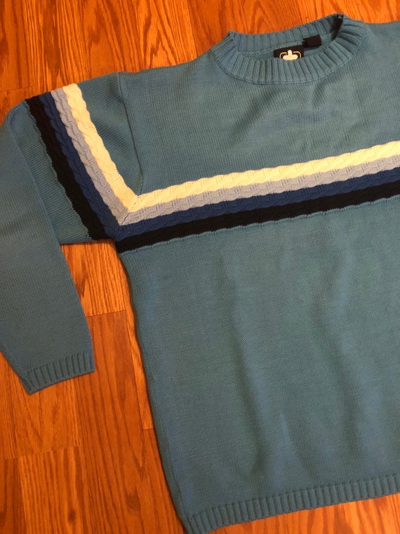 1990s Skater Sweater by Reactor+ || Men's Medium … - image 2