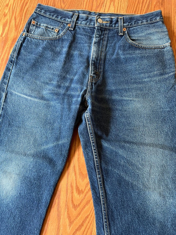 1990s Levi's 505s with Whiskers || 34 x 29 || Vint
