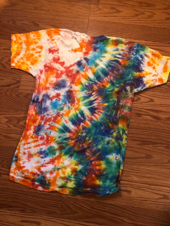 Vintage Tie Dye Tee || Medium/Large || 1980s - image 2