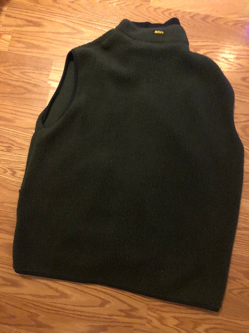 XL 1990s Vintage Heavy Fleece Vest REI