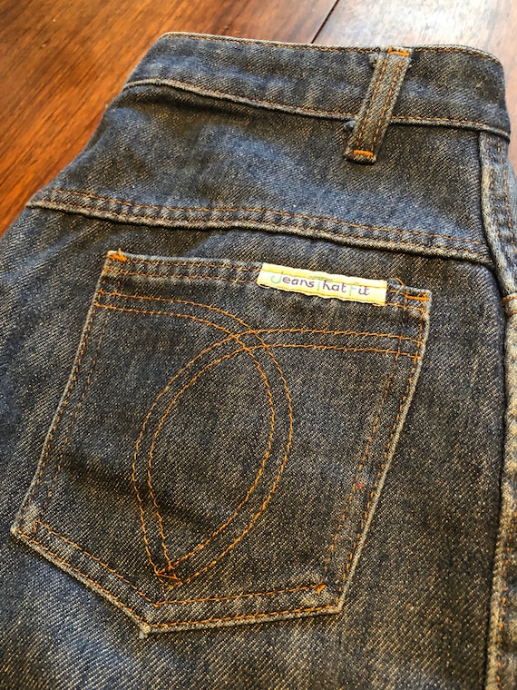 Vintage 70's Wide Leg Denim - Sears “Jeans That F… - image 1