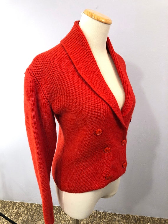 Double Breasted Crop Cardigan by Nordstrom Brass … - image 5