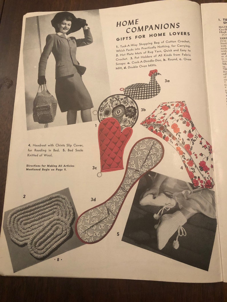 Knitting WWII Sustainable Home Sewing Crochet Tatting Vintage Home 1942  Gifts You Can Sew WWII Era Crafts & Patterns dexis-iberica Craft Supplies &  Tools Books & Magazines