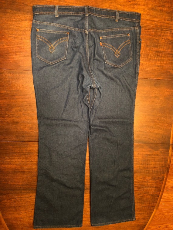 Circa 1970's "Levi's for Men" Denim - High Waist … - image 7