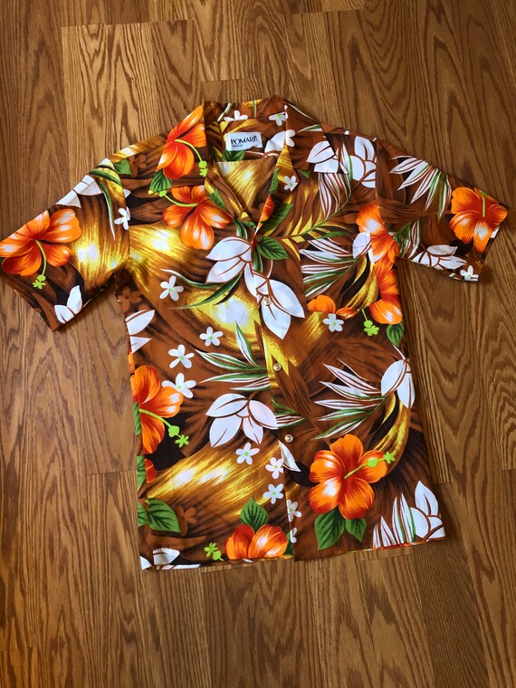 Vintage Single-Stitch Hawaiian Shirt  ||  Medium … - image 3