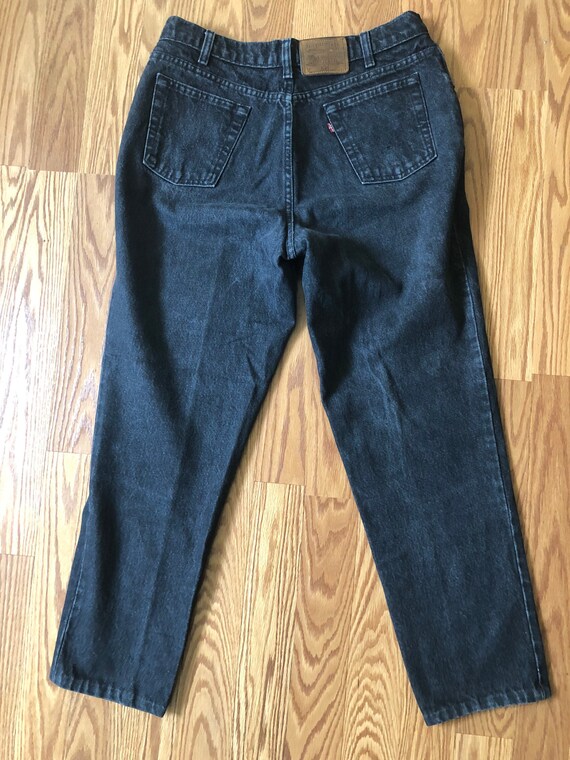 1980s Black Levi's 531s || Made in Canada || 34 x… - image 3