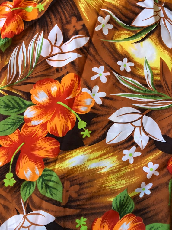 Vintage Single-Stitch Hawaiian Shirt  ||  Medium … - image 2