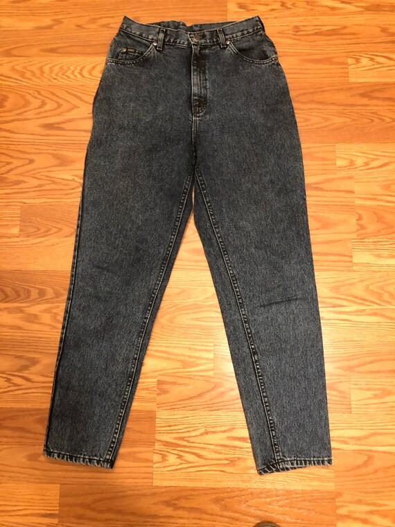 Vintage Lee Stonewash High Rise Jeans  ||  12 M  … - image 4