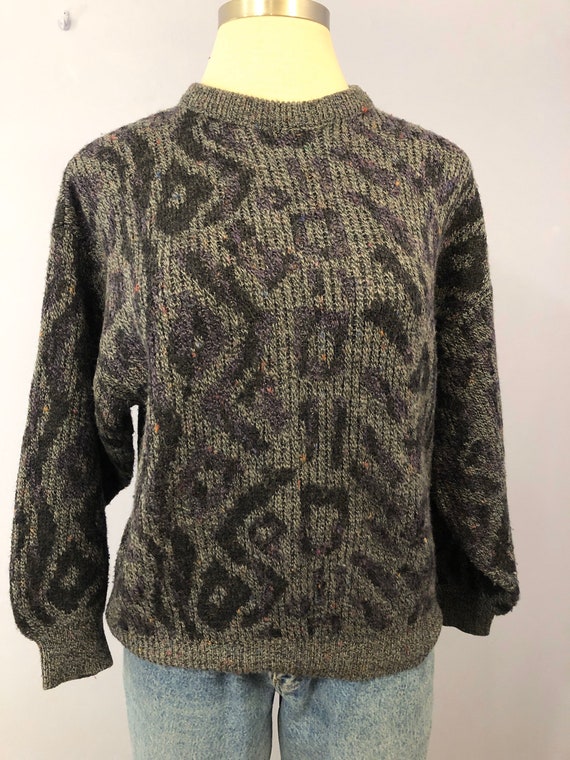 80s crazy sweater