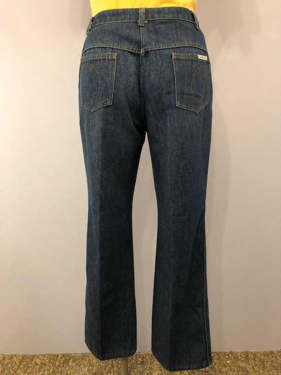 Vintage 70's Wide Leg Denim - Sears “Jeans That F… - image 3