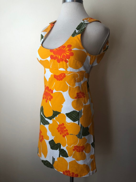 70s Hawaiian Beach Dress by MALIA || Size 12
