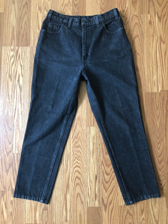 1980s Black Levi's 531s || Made in Canada || 34 x… - image 2