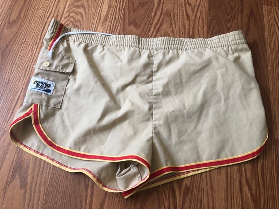 Vintage Morro Bay Board Shorts || W40 || 70s Sw