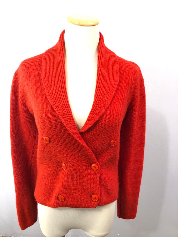 Double Breasted Crop Cardigan by Nordstrom Brass … - image 2