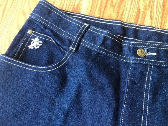 Riveted Dark Wash Braxton 80s Stretch Jeans || W3… - image 5