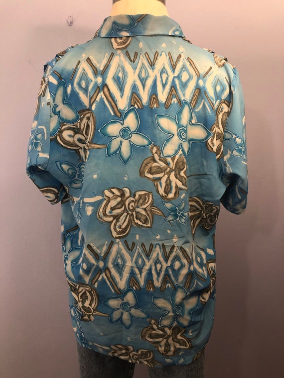 Early Hawaiian Shirt  ||  1950s  ||  L/XL - image 5