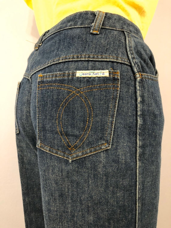 Vintage 70's Wide Leg Denim - Sears “Jeans That F… - image 4