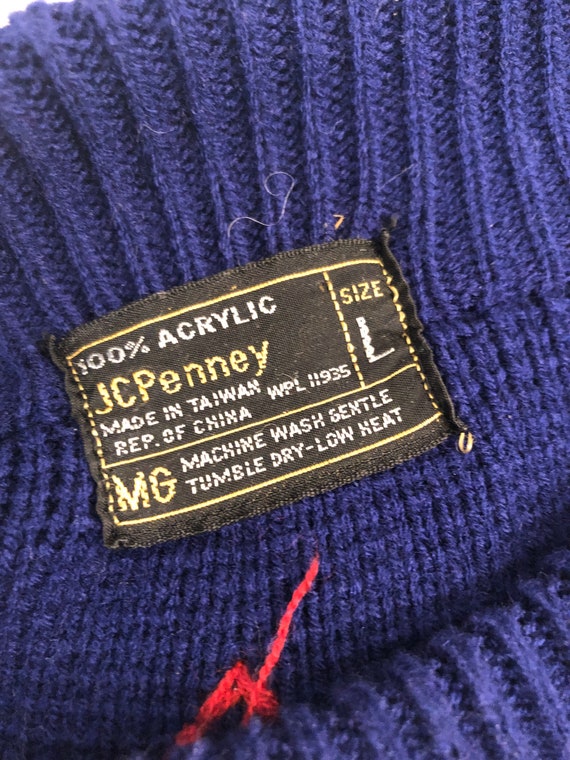 Vintage JC Penney Mid-Century Modern Winter Sweat… - image 6