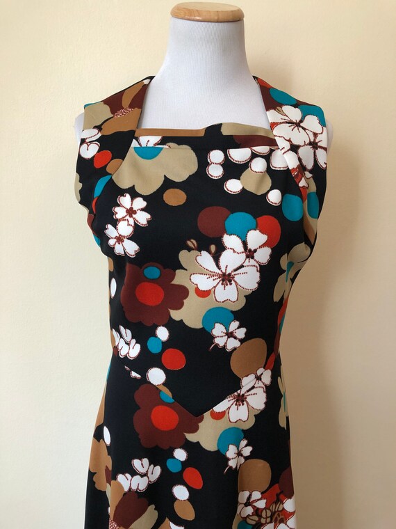 Vintage Mod Hawaiian Hostess Dress || Small || 19… - image 6