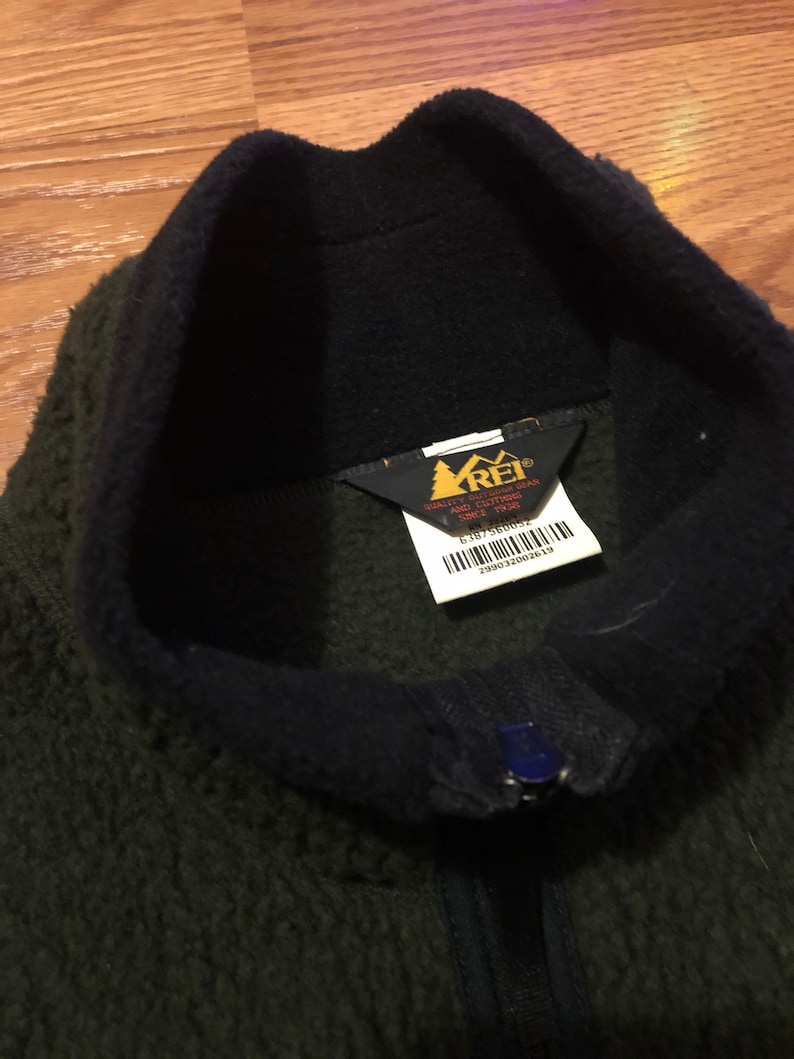 XL 1990s Vintage Heavy Fleece Vest REI
